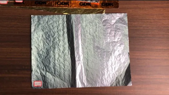 Custom Logo Design 14X16′′ Sandwich Paper Aluminum Foil Laminated Paper for Burger Wrap Aluminum Foil Hamburger Paper