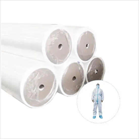 Waterproof PE Film PP Laminated Non Woven Fabric for Coverall Lab Coat