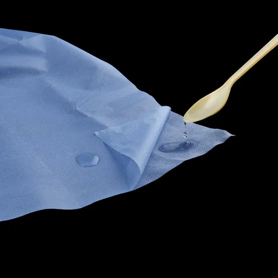 PE Film Laminated Hydrophilic Breathable Fluid Resistant Soft Spun Bond Nonwoven Fabric