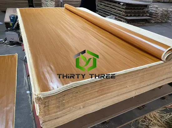Lower Price Melamine Faced Laminated Veneer Paper for Furniture Use