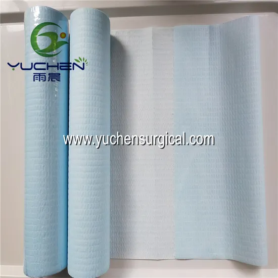 China Factory Wholesale PE Film Laminated Paper for Examination Bed Sheet Roll