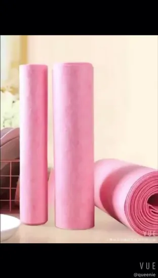 China Manufactory Pet Nonwoven Fabric Needle Punch 100% Colorful Polyester Thick Painter Felt Material