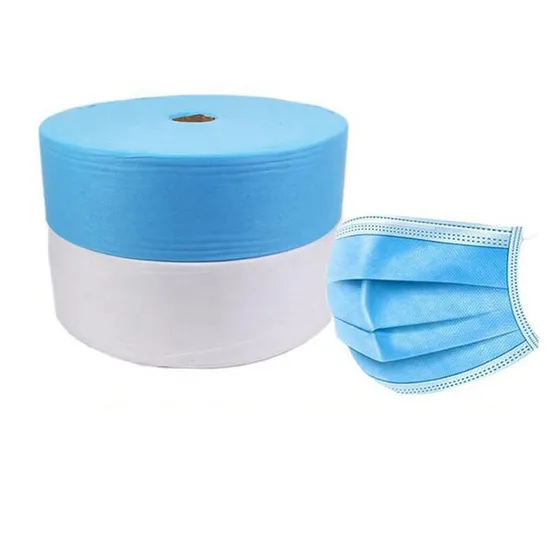 100% Virgin Polypropylene PP Spunbond Nonwoven Fabric Roll TNT Non Woven Fabric