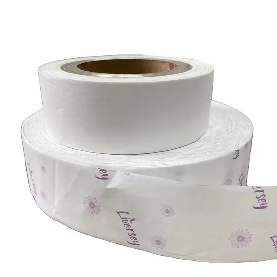 Color Printed Silicone Coated Release Paper Sanitary Napkin Maxi Pad with Wings 