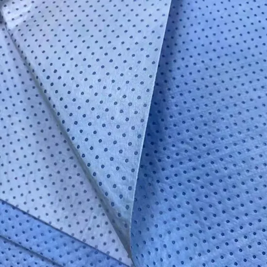Super Absorbent SMS/PE Smpe Laminated Non Woven Surgical Drapes Fabric 