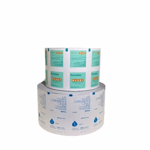 Aluminum Foil Composite/Laminated Packaging/Al Film/Food Packaging/Product Packaging/Cleaning/Aluminum Foil Paper for Iodine Wipes