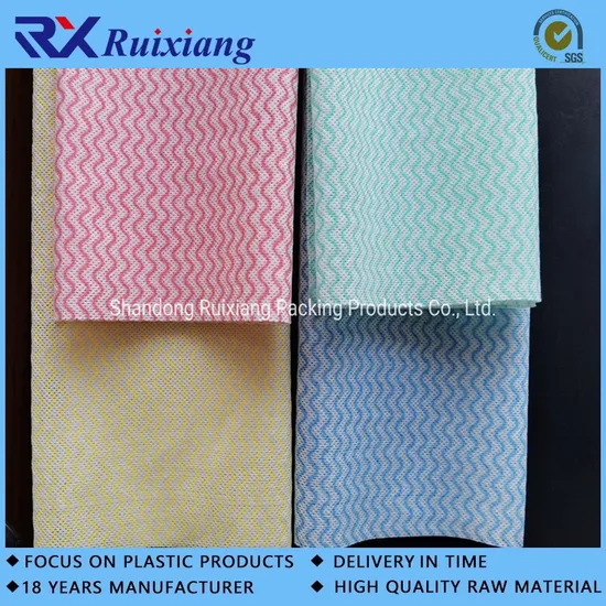 Custom PP Spunlace Non Woven Fabric Disposable Kitchen Cleaning Towel Kitchen Wipes 