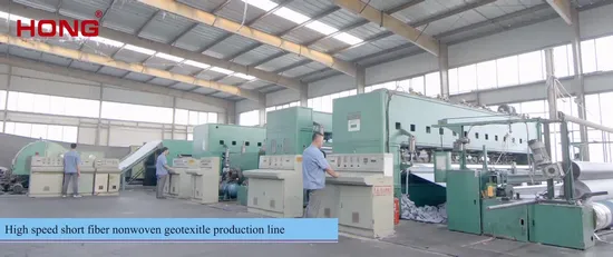Short Fiber Nonwoven Needle Punched Manufacturing 