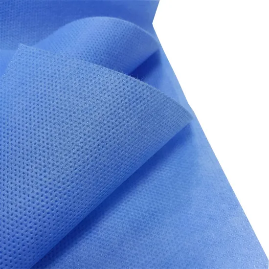 Polymer Water Absorption SMS Non Woven Fabric PP Laminated/Coated PE Film Nonwoven 