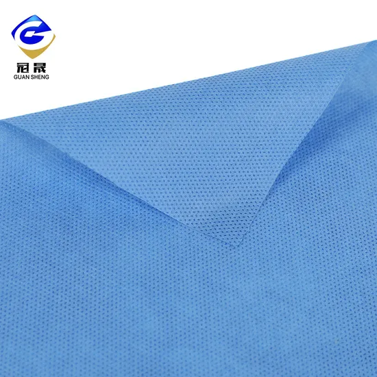 Ss SSS SMS SMMS PP Spunbond Meltblown Nonwoven Fabric for Medical Mask 