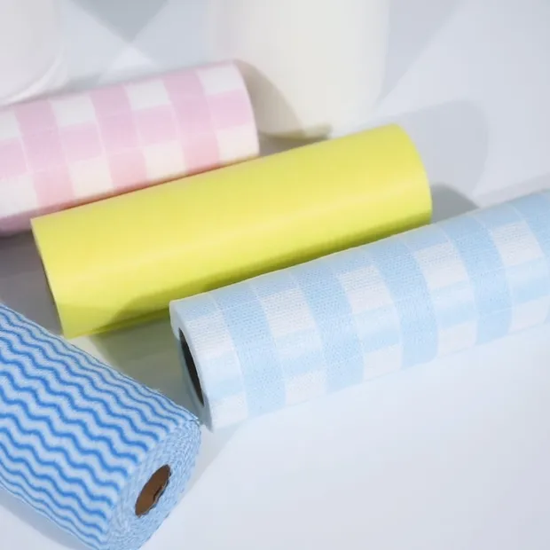 Spunlace Nonwoven Fabric High Quality Parallel and Cross Nonwoven for Wet Wipes 